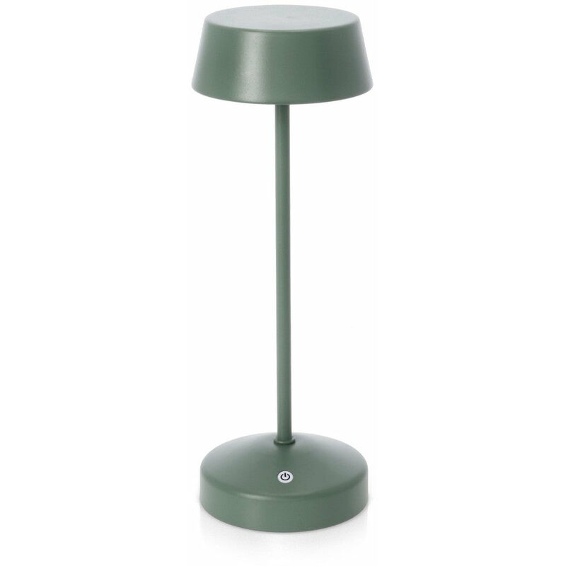 foto del prodotto lampada da tavolo 11x33 cm in metallo esprit verde