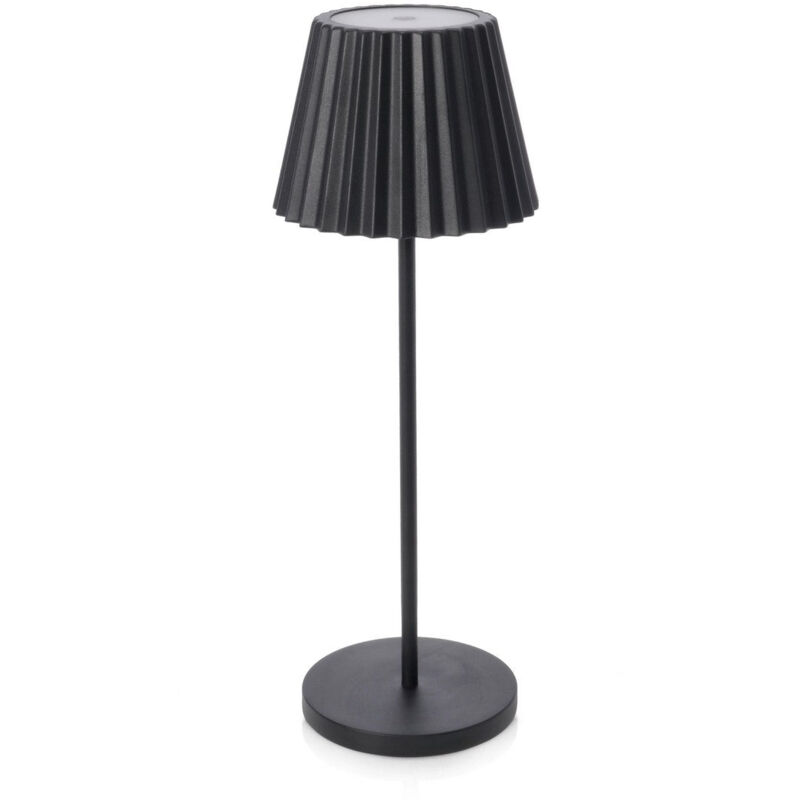 foto del prodotto lampada da tavolo 12,5x36 cm in metallo artika nera