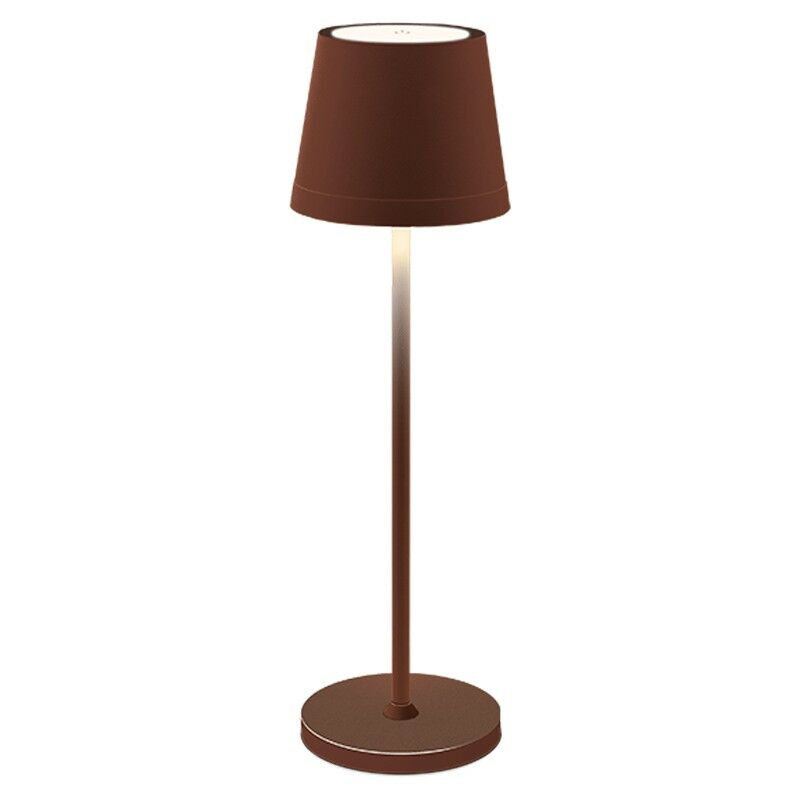 foto del prodotto lampada da tavolo a batteria century lume plus 2,2w 2700k corten lmpc 023827