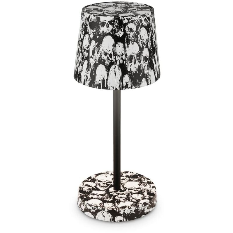 foto del prodotto lampada da tavolo a led a batteria ip44 lampada da tavolo senza fili per esterni interni dimmerabile touch