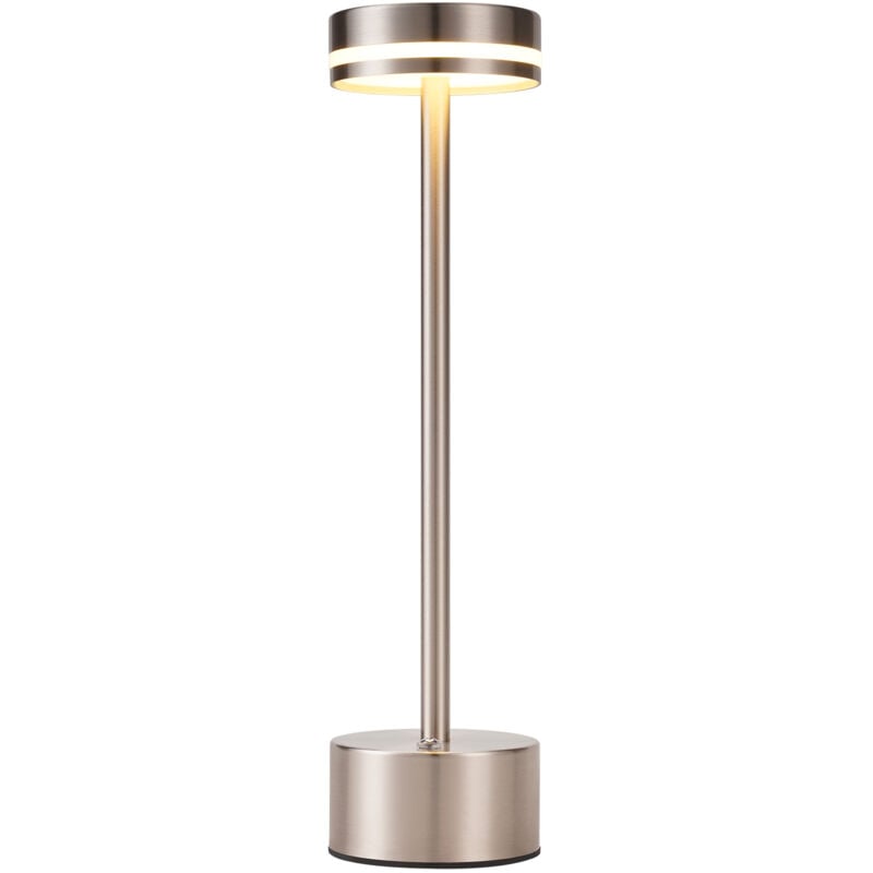 foto del prodotto lampada da tavolo a led a batteria, senza fili, dimmerabile, con batteria ricaricabile usb c, lampada touch, lampade da tavolo dorate, per camera da