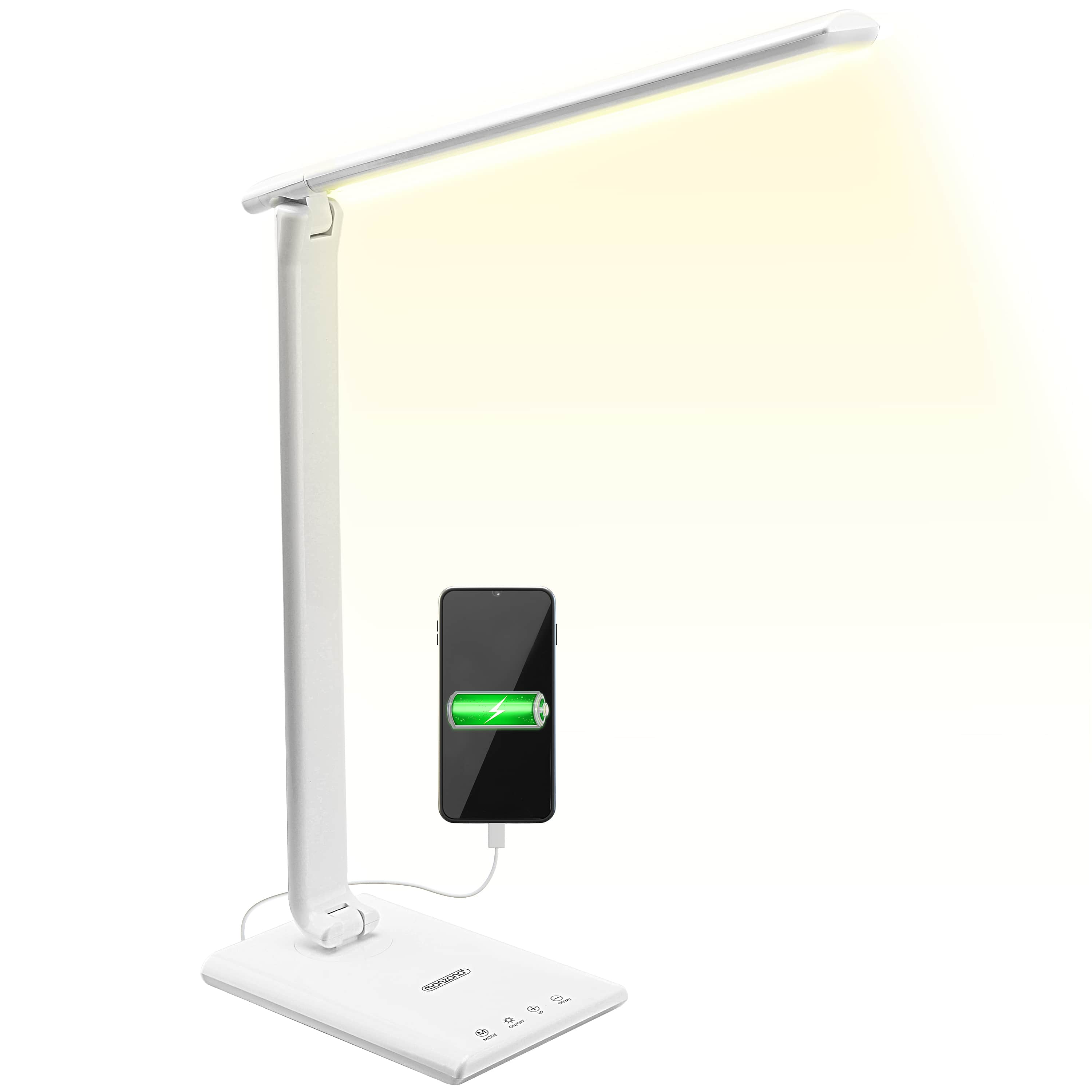 foto del prodotto lampada da tavolo a led cataleya bianca