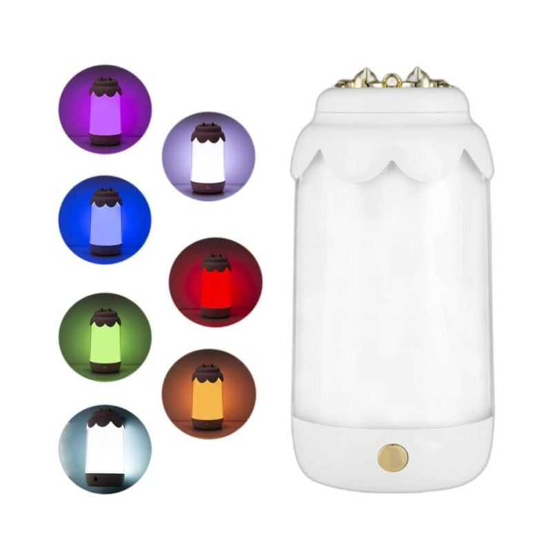 foto del prodotto lampada da tavolo a led luce notturna a batteria accanto alla porta usb rgb cambia colore gatto carino moderno soggiorno corridoio camera da letto