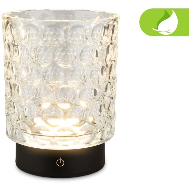foto del prodotto lampada da tavolo a led senza fili ip44 lampada da tavolo a batteria per esterni interni dimmerabile touch
