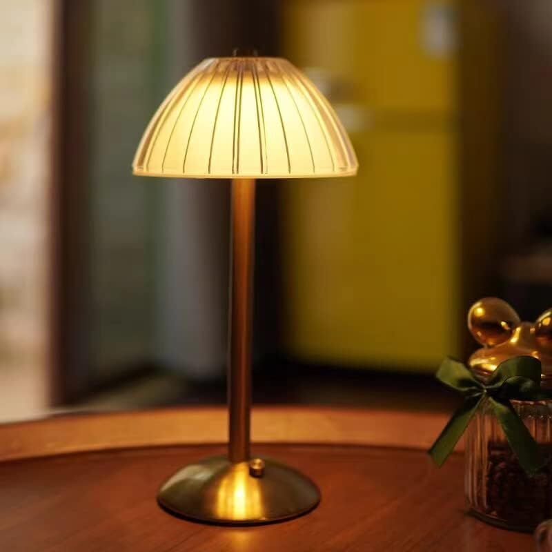 foto del prodotto lampada da tavolo a led senza fili, lampada da tavolo con batteria, lampada da tavolo a led dimmerabile lampada da comodino per soggiorno, camera