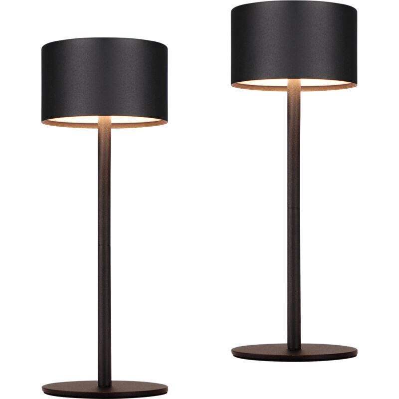 foto del prodotto lampada da tavolo a led senza fili premium altezza regolabile e dimmerabile 3000k 4500k 6000k con touch, ricarica rapida usb c, ip44 impermeabile