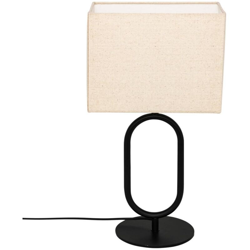 foto del prodotto lampada da tavolo alec metal nero h52cm atmosphera cr ateur d int rieur