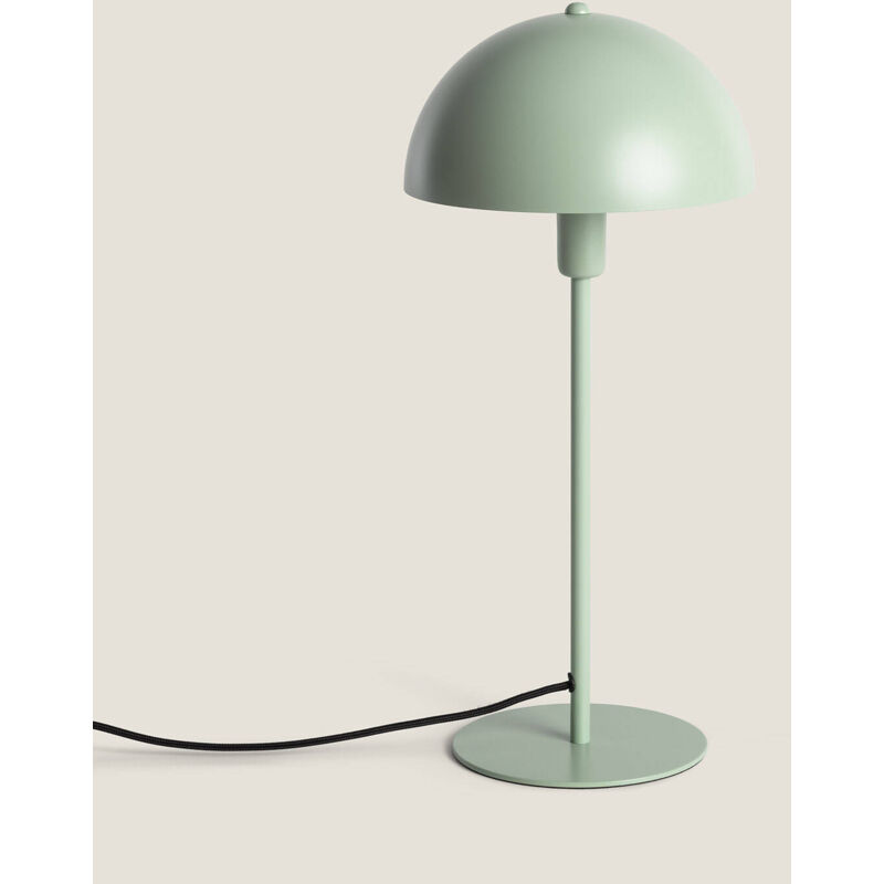 foto del prodotto lampada da tavolo alluminio madow verde celadon