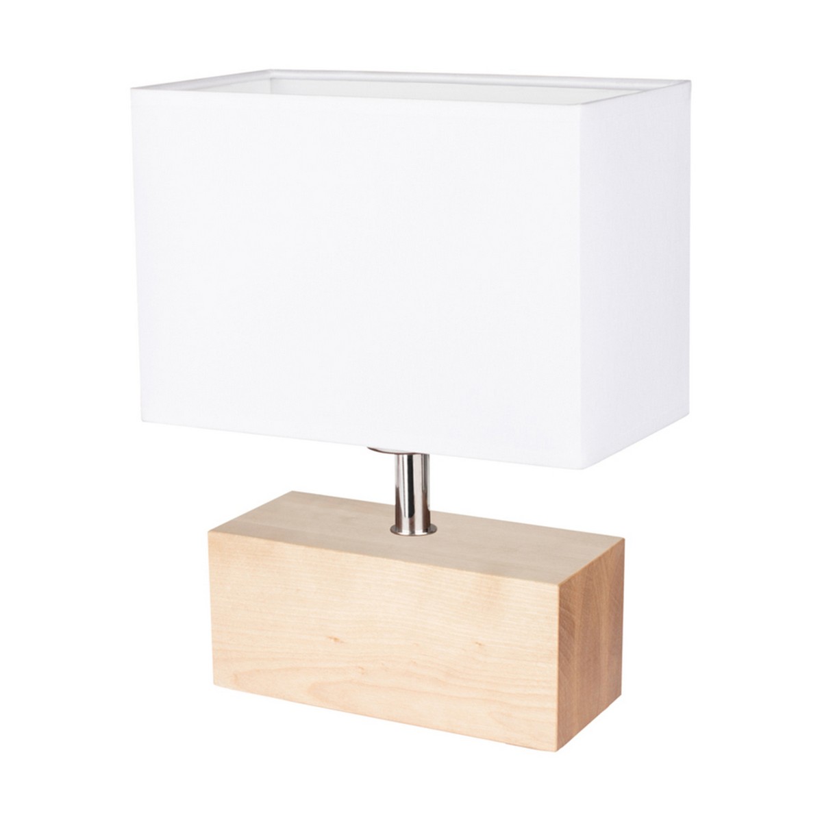 foto del prodotto lampada da tavolo almanzora, marrone, legno, 12x22x27 cm, epikasa
