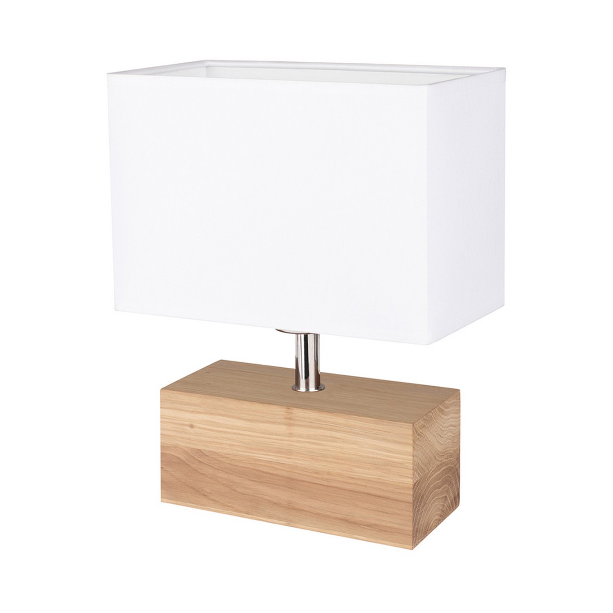 foto del prodotto lampada da tavolo almanzora, marrone, legno, 12x22x27 cm, epikasa