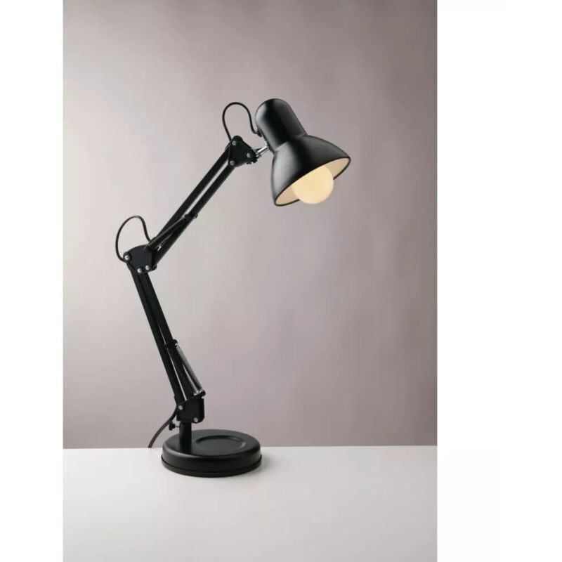 foto del prodotto lampada da tavolo architetto nera, 60w
