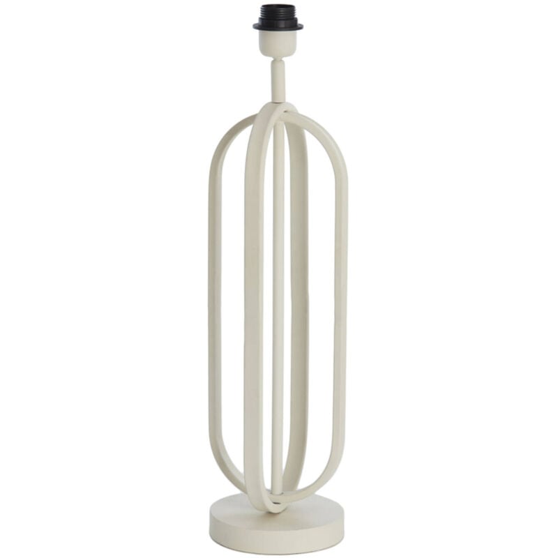 foto del prodotto lampada da tavolo aster beige metallo light living