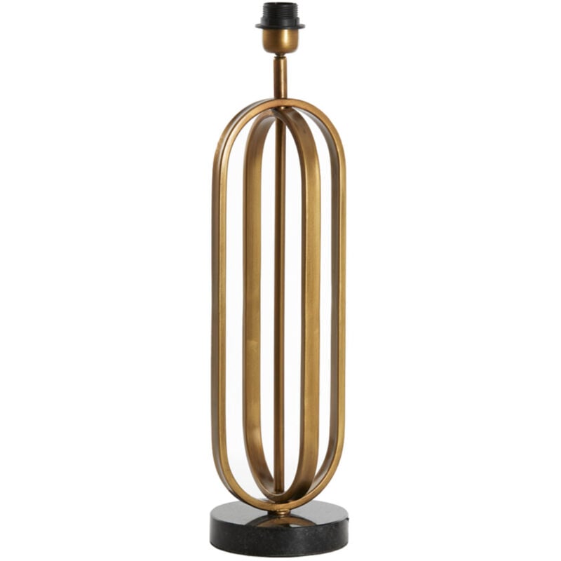 foto del prodotto lampada da tavolo aster bronzo metallo light living
