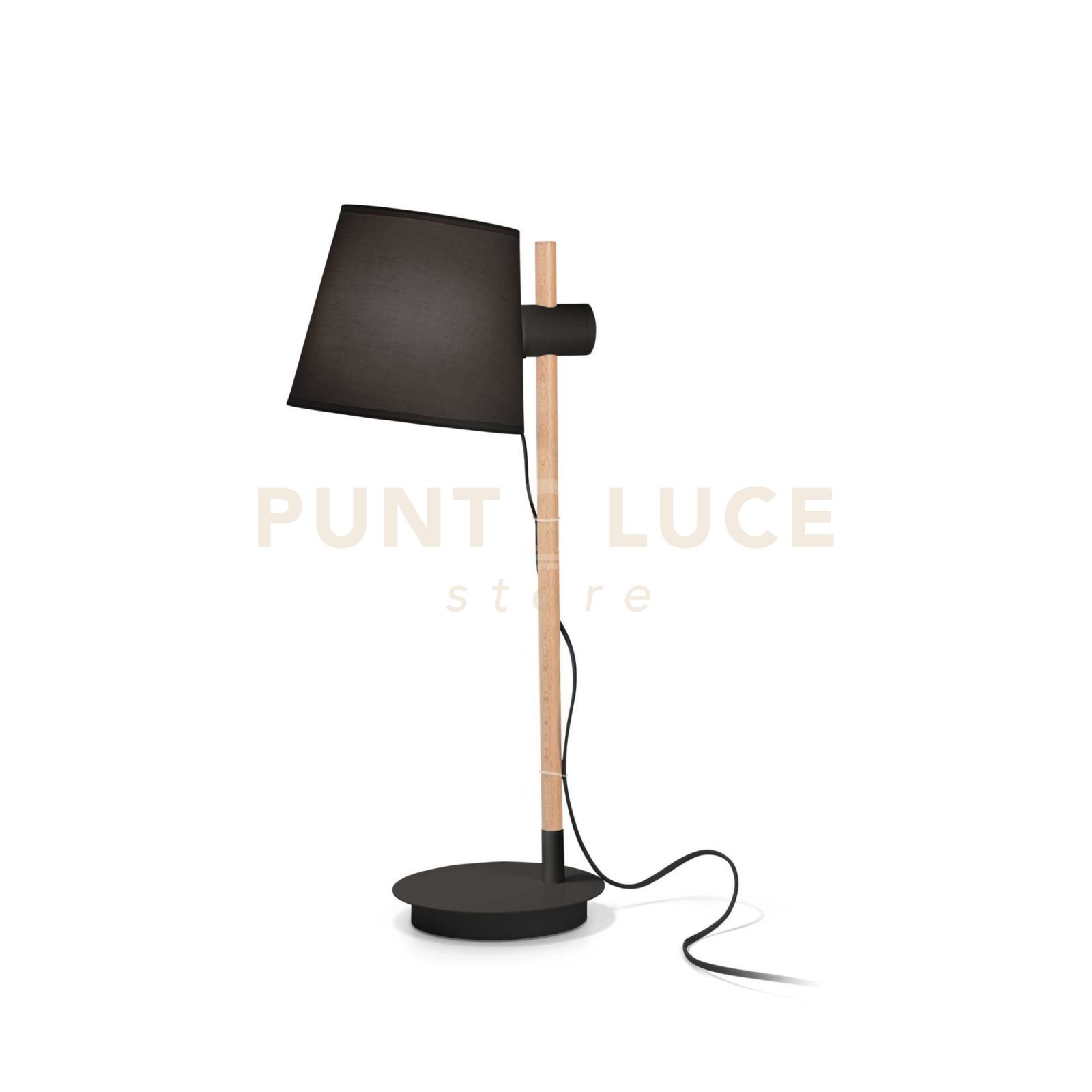 foto del prodotto lampada da tavolo axel tl1 nero