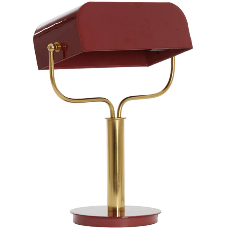 foto del prodotto lampada da tavolo - ayer - rosso - metallo - - light&amp;living