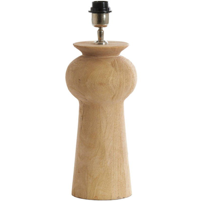 foto del prodotto lampada da tavolo baglio naturale legno light living