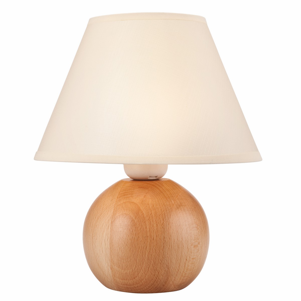 foto del prodotto lampada da tavolo ball, marrone, acciaio, 24x24x19 cm, epikasa