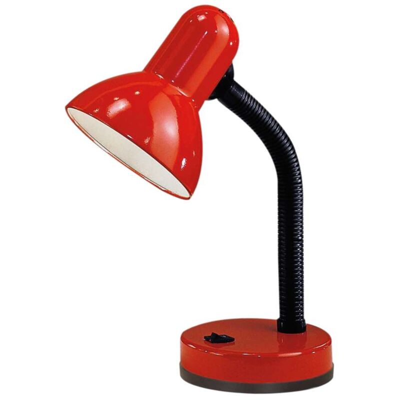 foto del prodotto lampada da tavolo basic rosso 300 mm eglo