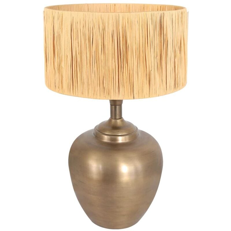 foto del prodotto lampada da tavolo brass bronzo erba metallo steinhauer