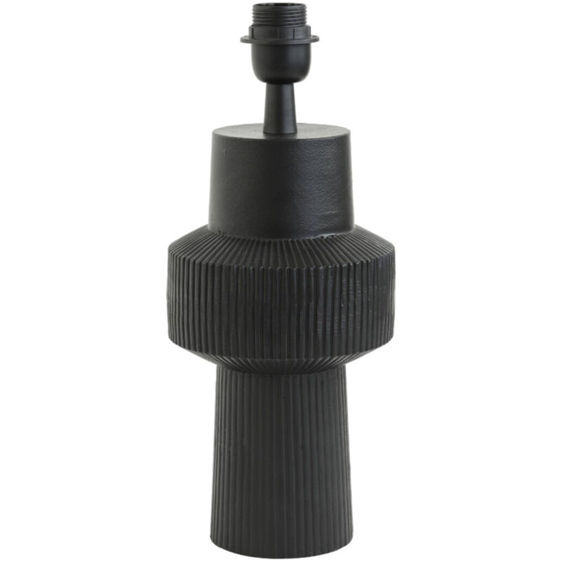foto del prodotto lampada da tavolo briska nero metallo light living