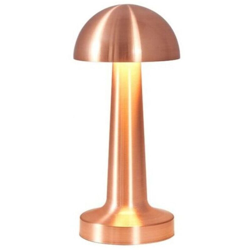 foto del prodotto lampada da tavolo bronzo ricaricabile usb effetto touch luce decorativa td 306