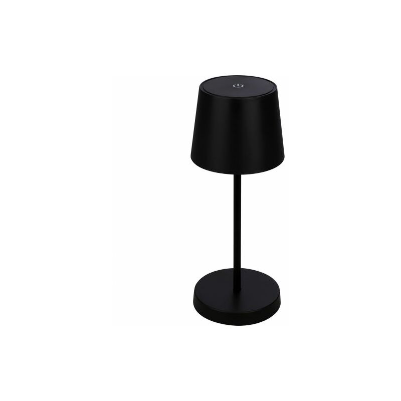 foto del prodotto lampada da tavolo bt10001 batt ricaric nero