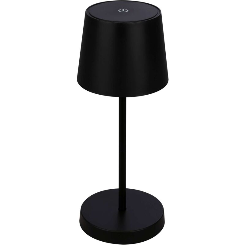 foto del prodotto lampada da tavolo bt10001 nero batteria ricaric.
