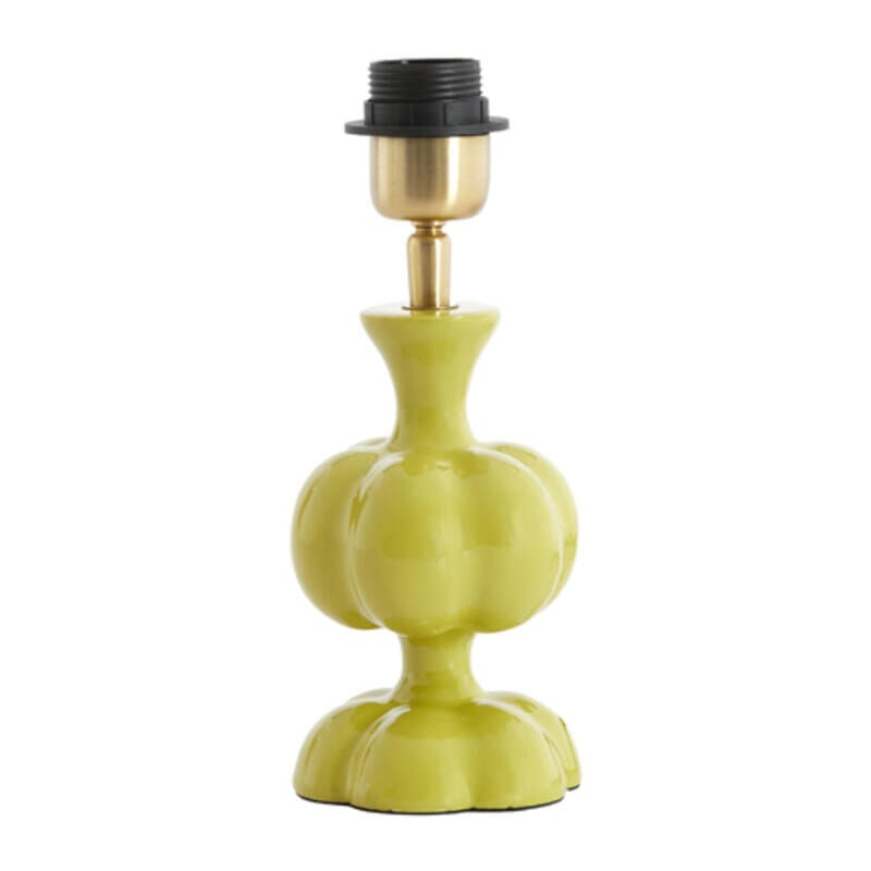 foto del prodotto lampada da tavolo caldas giallo metallo light living