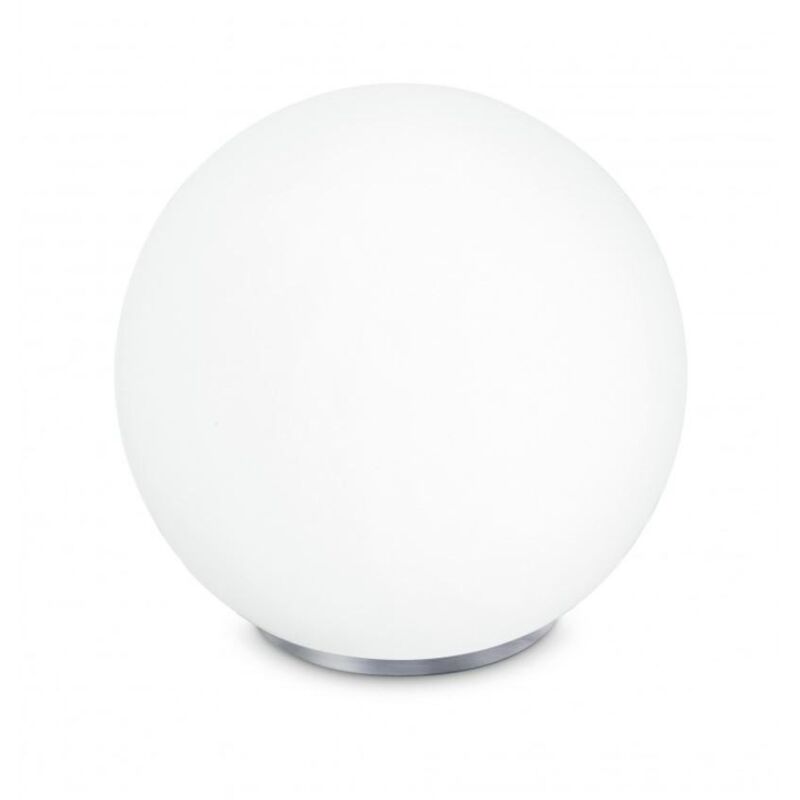foto del prodotto lampada da tavolo city 1xe27 d.35xh36cm bianca.