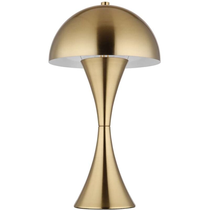 foto del prodotto lampada da tavolo color ottone lampada da tavolo lampada da camera da letto lampada da lettura lampada da comodino, metallo, 1x attacco e27, dxh