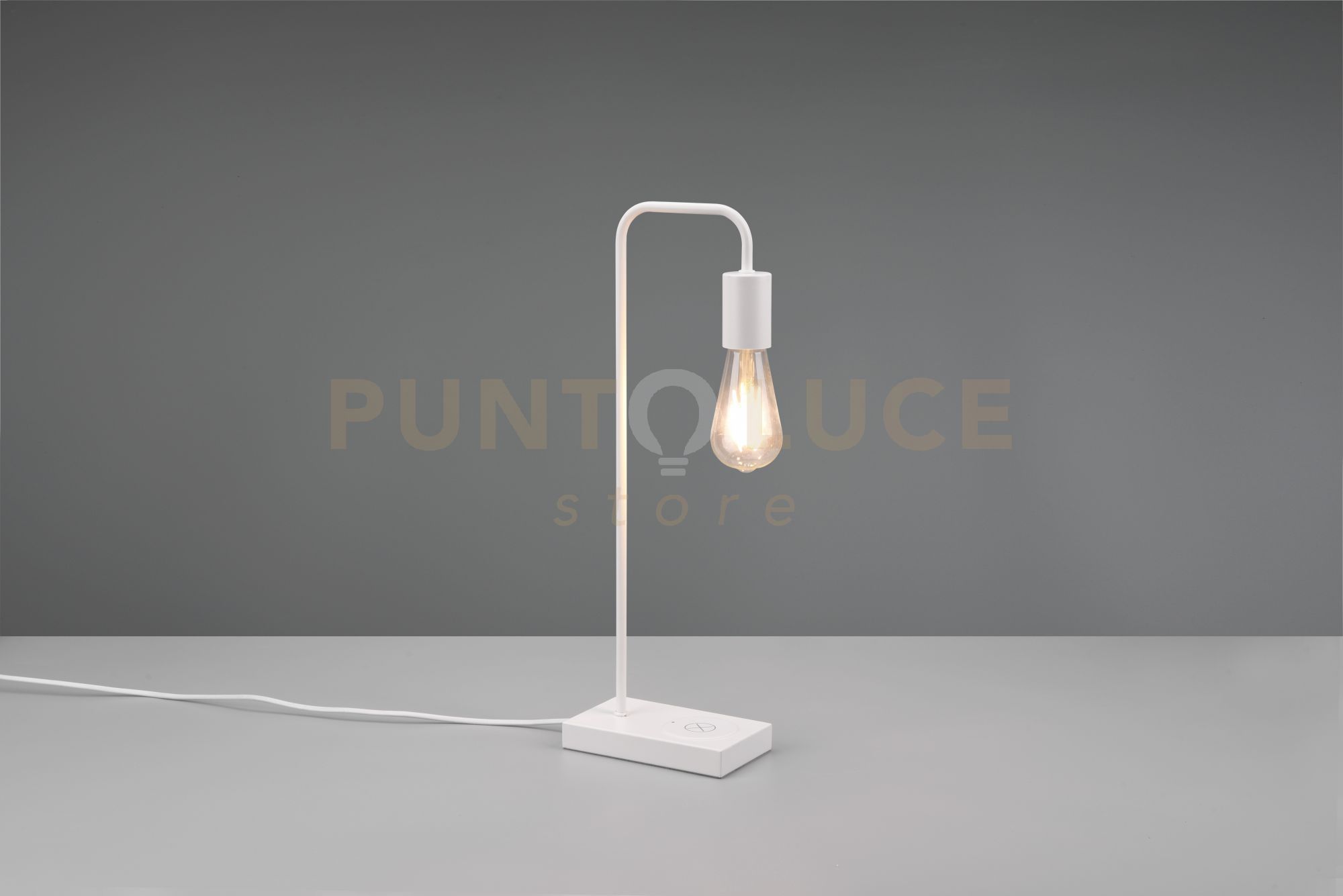 foto del prodotto lampada da tavolo con base ricaricabile r59090131 nera