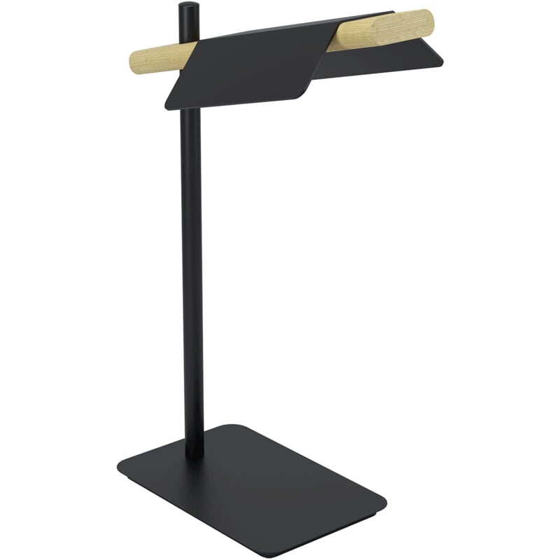 foto del prodotto lampada da tavolo contemporanea ermua acciaio nero luce led integrato 4,5w