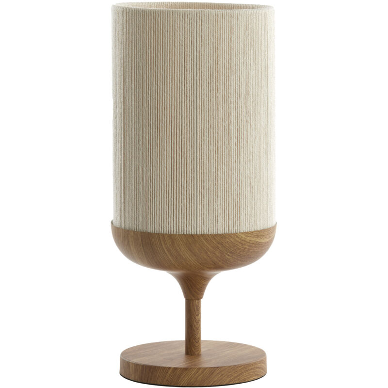 foto del prodotto lampada da tavolo - dania - beige naturale - - light&amp;living