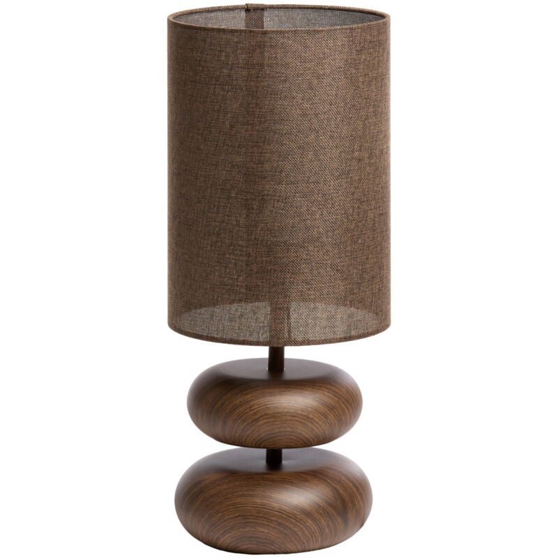 foto del prodotto lampada da tavolo danialo beige marrone light living