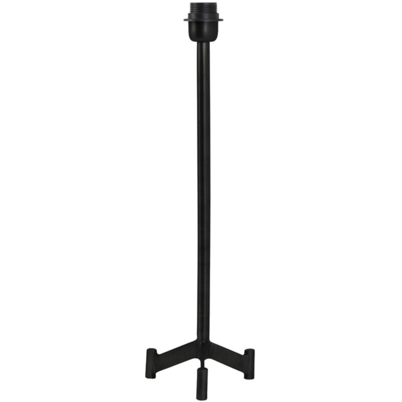 foto del prodotto lampada da tavolo dennis nero metallo light living