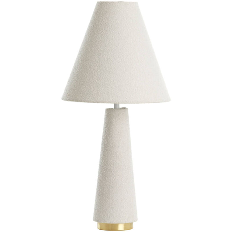 foto del prodotto lampada da tavolo devia beige tessile light living