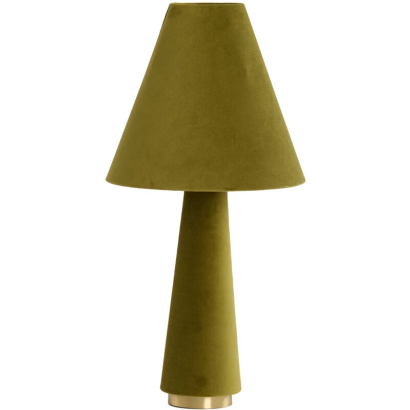 foto del prodotto lampada da tavolo devia verde tessile light living