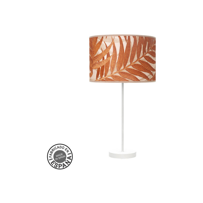 foto del prodotto lampada da tavolo di alta moda 1xe27 bianco foglia caldaia 63x30 x30 cm
