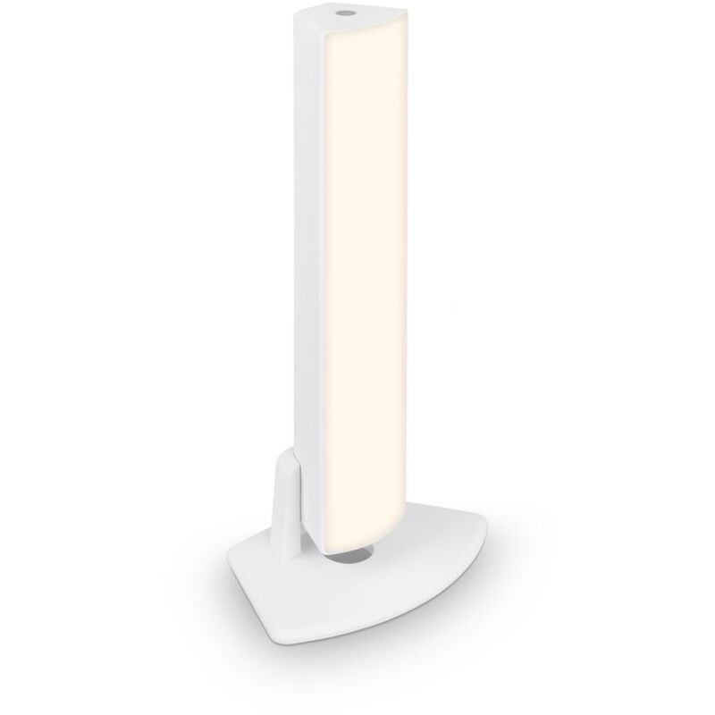 foto del prodotto lampada da tavolo e da parete a led a batteria, ip44, bianca, 1x