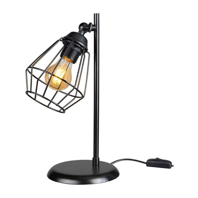 foto del prodotto lampada da tavolo ekinoks colore nero mdl4266