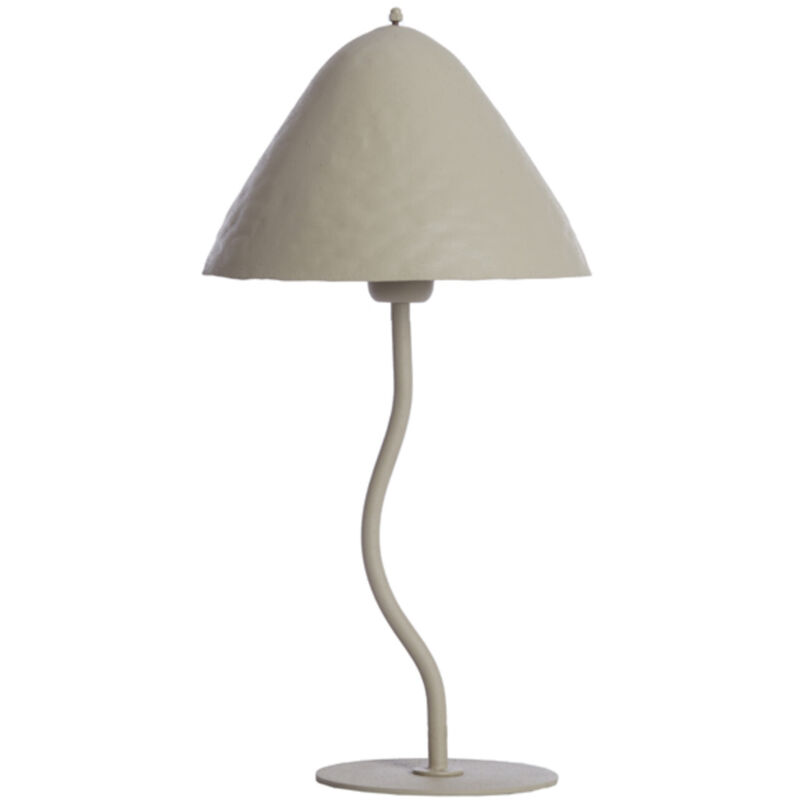 foto del prodotto lampada da tavolo elimo beige metallo light living
