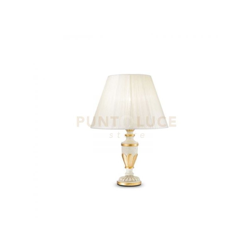 foto del prodotto lampada da tavolo firenze tl1 bianco