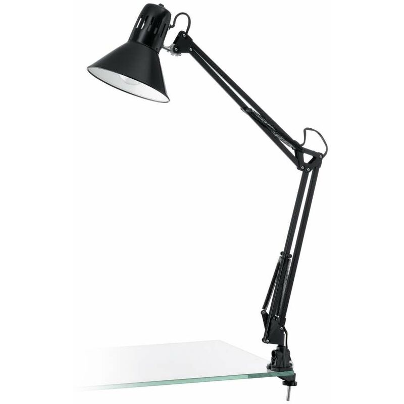 foto del prodotto lampada da tavolo firmo nero 73 cm eglo