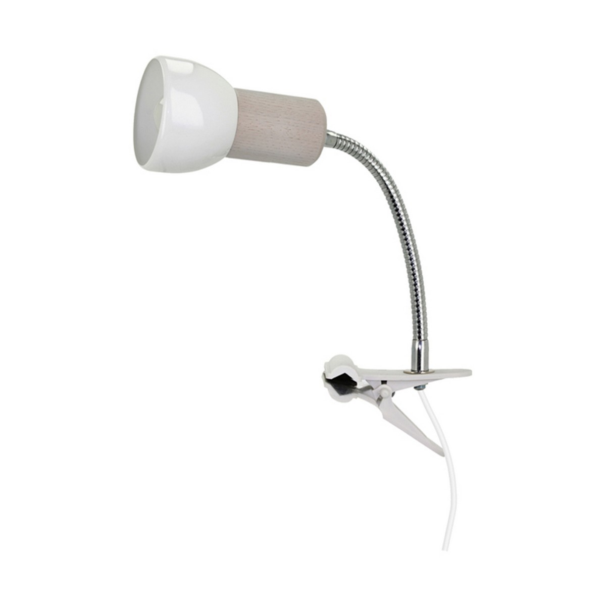 foto del prodotto lampada da tavolo fulvio, marrone, legno, 9x24x24 cm, epikasa