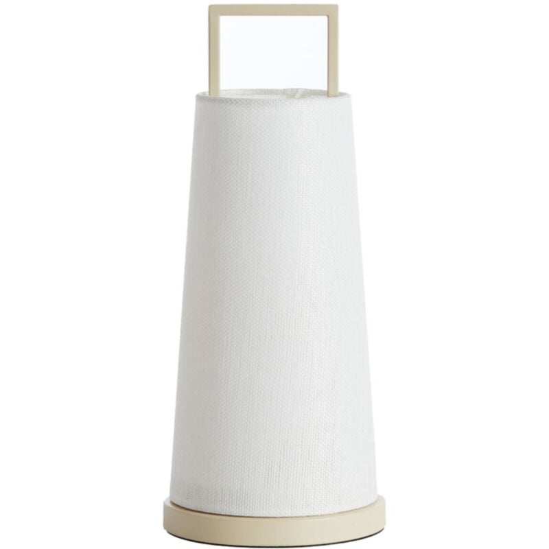 foto del prodotto lampada da tavolo fyon naturale tessile light living
