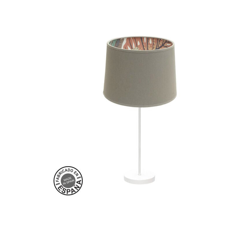 foto del prodotto lampada da tavolo gr. tunez 1xe27 bianco topo