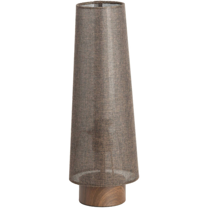 foto del prodotto lampada da tavolo - howie - marrone - metallo - - light&amp;living
