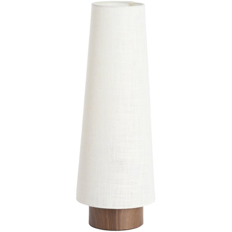 foto del prodotto lampada da tavolo howie naturale tessile light living