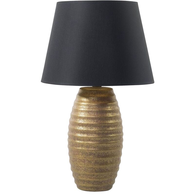 foto del prodotto lampada da tavolo in color oro ebro