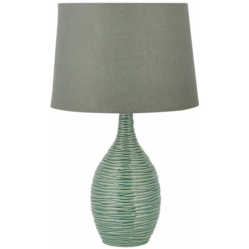 foto del prodotto lampada da tavolo in color verde scuro atsas